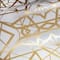 RoomMates White & Gold Shatter Geometric Peel & Stick Wallpaper